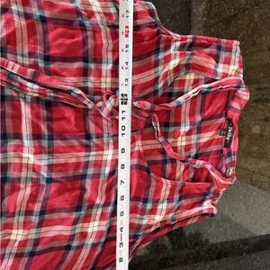 Be Bop Red Flannel Sun Dress!